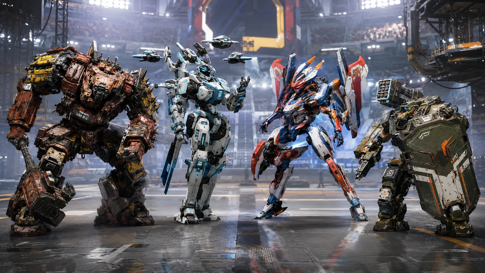 AFB Mech Frame lineup